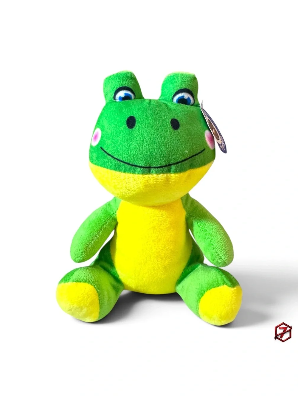 Green Plush Bundle Lot of 4 Dinosaur Frog Pear Alligator Stuffed Animals